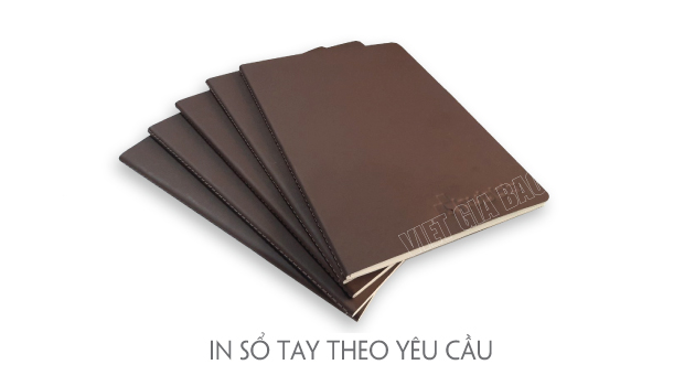 sổ tay may chỉ in theo yêu cầu