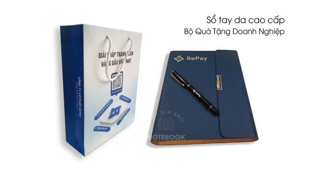 Sổ tay cao cấp bộ quà tặng doanh nghiệp