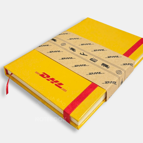 logo in lụa lên bìa da simily