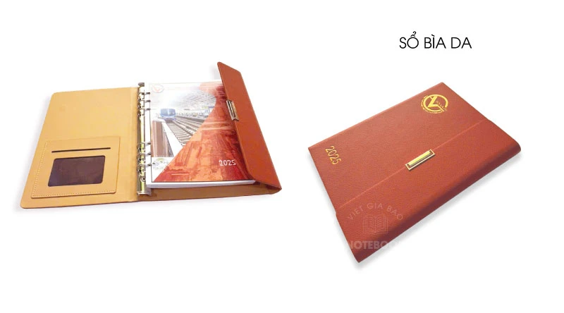 bao giá in sổ bìa da cao cấp