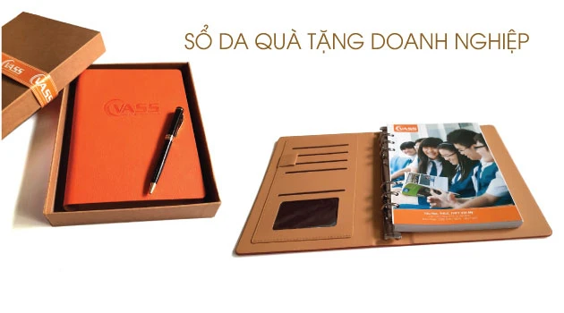 báo giá in sổ tay bìa da quà tặng doanh nghiệp
