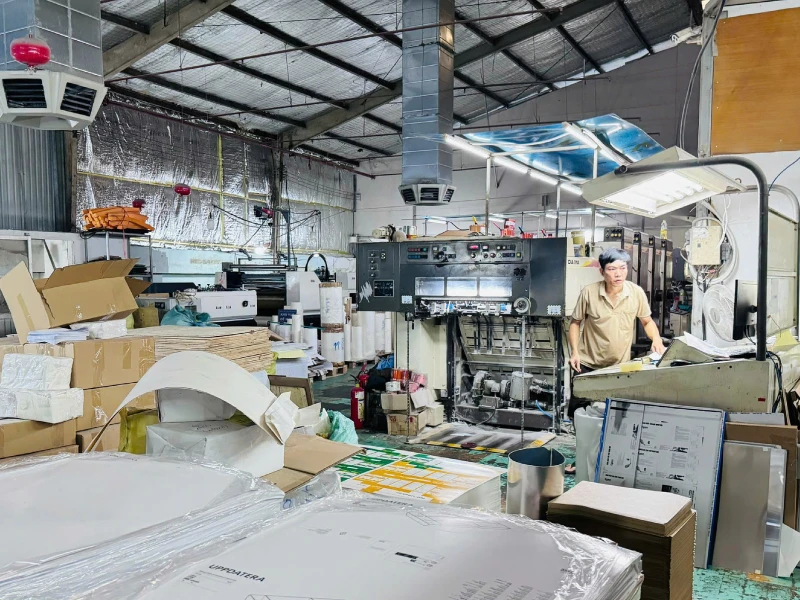 in sổ tay bằng máy in offset tại xưởng